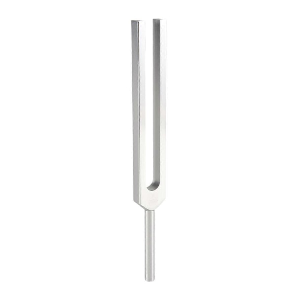 Stämgaffelset - 9 stämgafflar för läkning av chakran, ljudterapi, för att hålla kropp, sinne och själ i perfekt harmoni - Silver