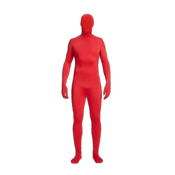 Festkostume Kjole Usynlig Morph Suit Heldragt Mænd Kvinder