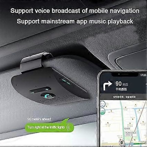 Bluetooth Bilkit SP09 Trådløs Bluetooth Højttaler Håndfri Bilkit S