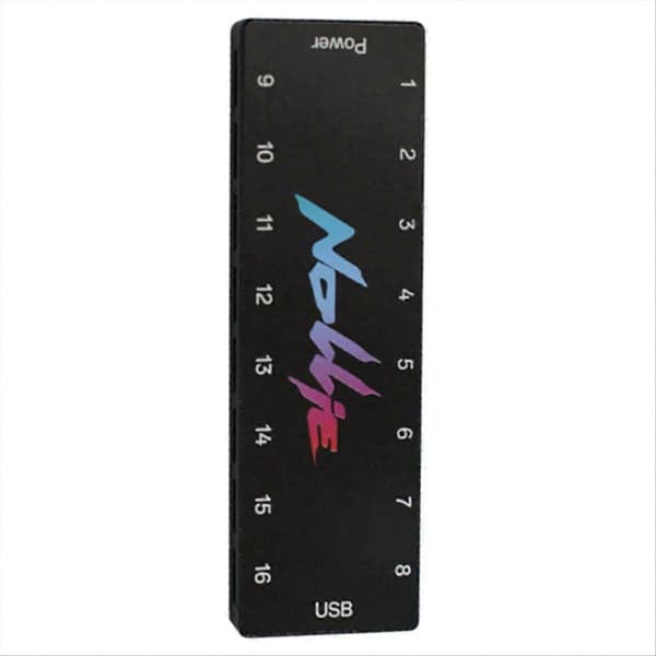NOLLIE 5V 3PIN ARGB Controller ARGB Fan HUB Splitter SATA Strøm 16 Vejs til Udvidet Bundkort Interface