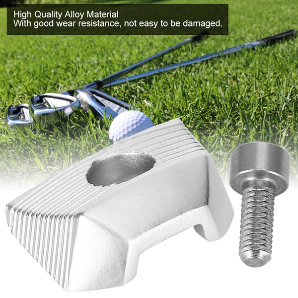 Golf Putter Vægte Skruer Golf Flytbare Slide Vægte Driver Hoved Golf Tilbehør Sølv