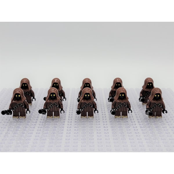 Star Wars Jawa 10 stk. Minifigurer Sett