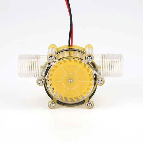 12V Mini Stabil Vattenflödespump Laddningsgenerator Hydroelektrisk Mikro Hydrokran DIY