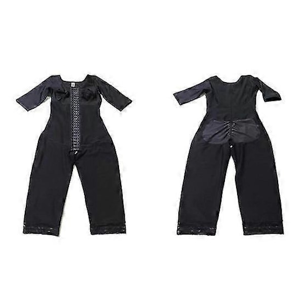 Slanking og Shapewear Girdlespost Kirurgi Kompresjonsplagg Helkroppsformer for Kvinner 3XL Black