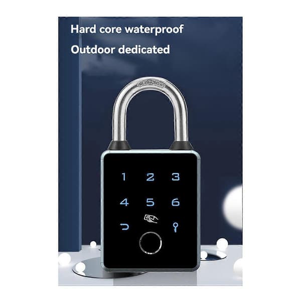 TTLOCK Smart Hengelås APP Kontroll Vanntett Passord IC Kort RFID