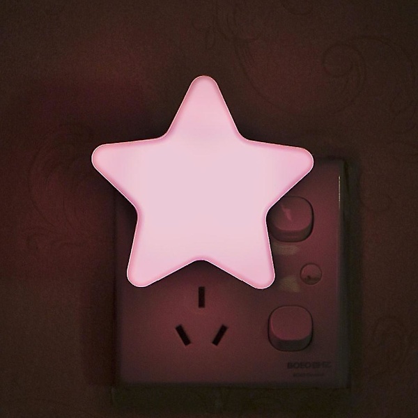 LED mini stjerne natlampe med sensorstyring