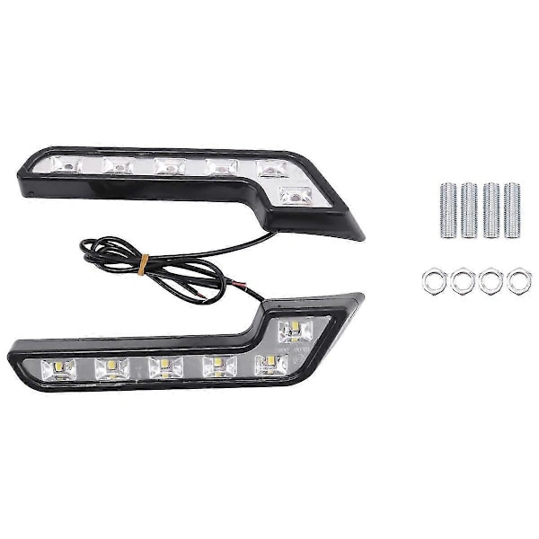 2X 12V Super Bright DRL LED Kørelys til Biler Auto Vandtæt LED Kørelys Tågelygter Boris