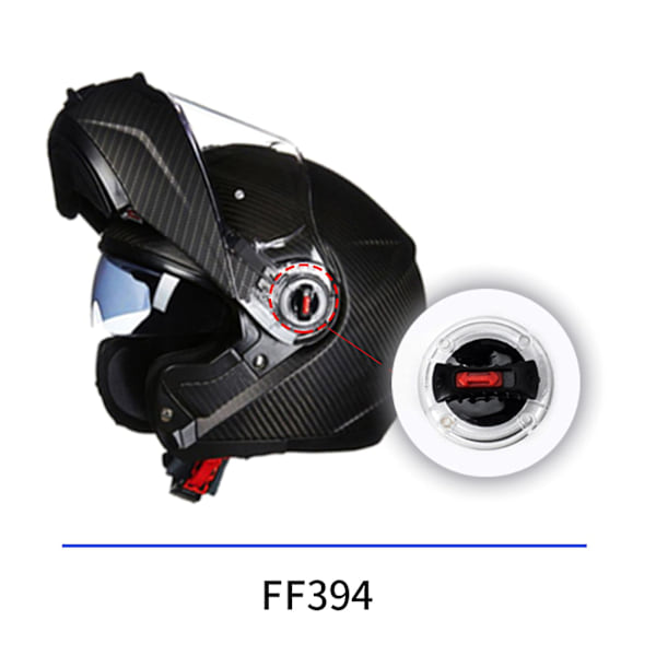 1 Par Hjelm Visir Skruer Rotationskontakt til FF370/358/386/394/325/396