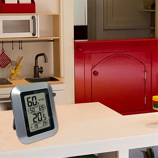 Home Hydrotermograf, Digital Temperatur og Fugtighed, Indendørs Hygrometer Sensor, Rum Hygrometer og Fugtighed