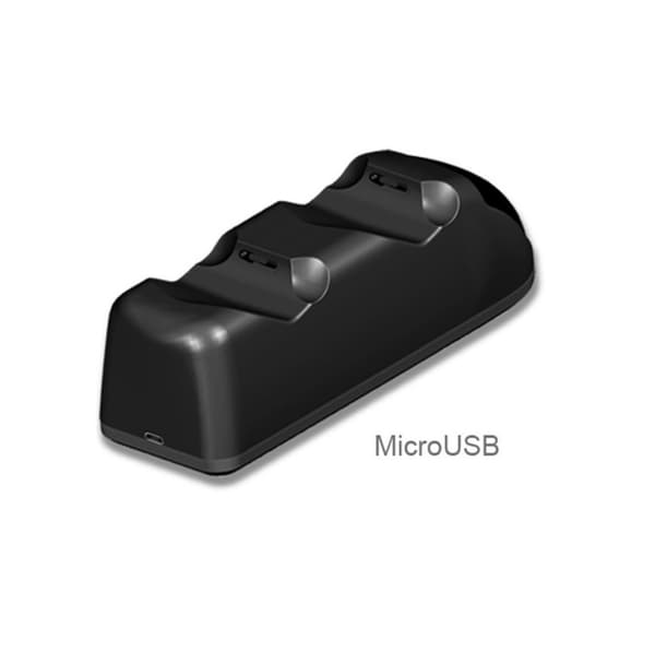 Trådløs Controller Oplader PS4 Dobbelt Oplader Controller Oplader PS4 Spil Controller Oplader med LED Lys