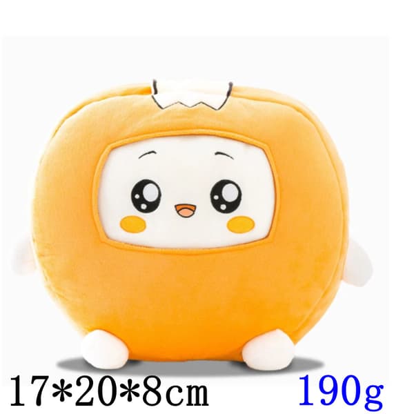 Lankybox Fox Foxy Box Boxy Plysch Box Box Leksak Dock
