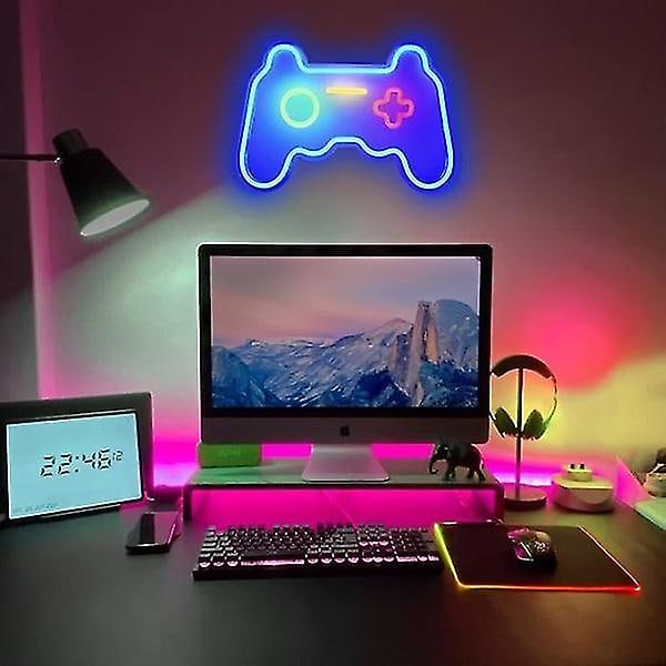 Väggdekor Spel Neon LED Spelskylt