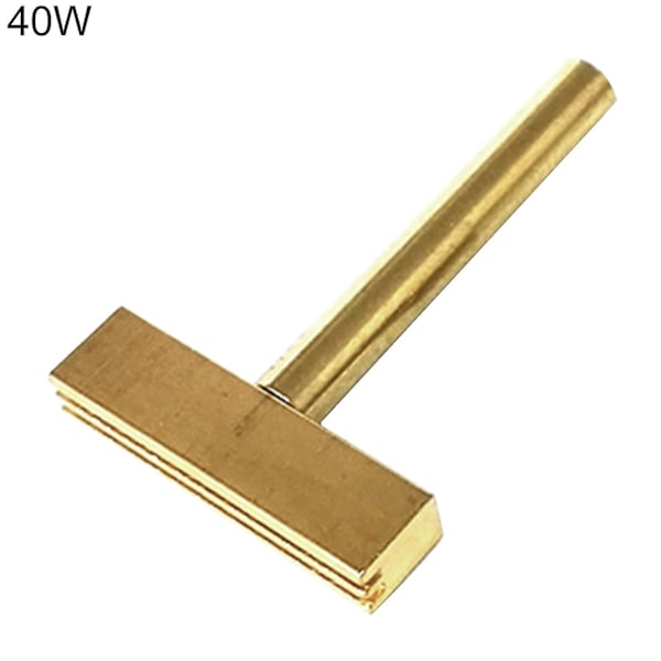 30/40/60W Svejsehoved Lodning Elektrisk T Form Jernspids Varmpresningsstrimmel