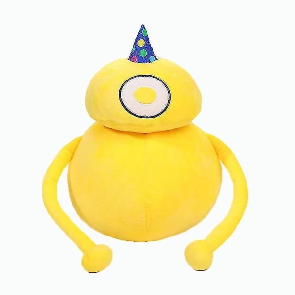 Roblox Rainbow Friends pehmolelu lapsille syntymäpäivän joululahja 30cm Yellow orb monster