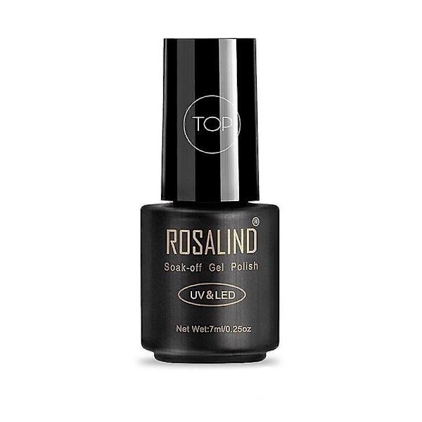 Gel neglelak med top/base coat, beskytter negle med UV LED lampe - Semi Vernis