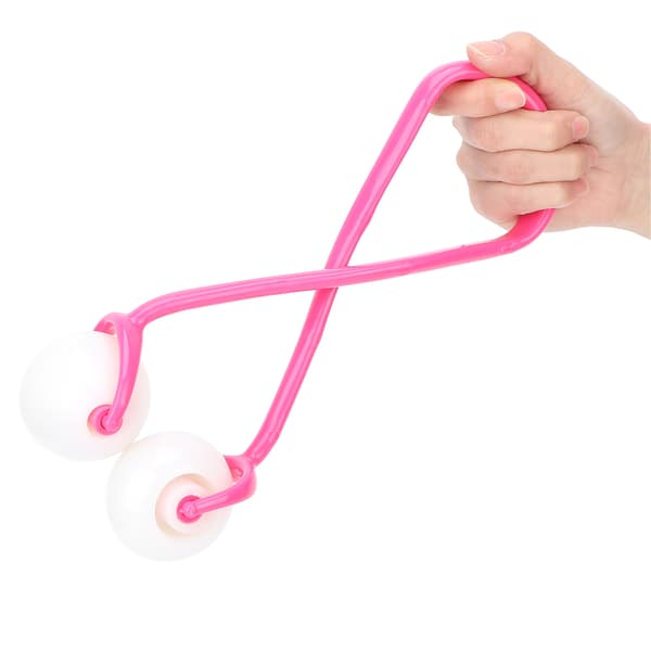 Rollermassageapparat Dubbla Bollar Handhållen Manuell Universal Kroppsslimmande Massageutrustning