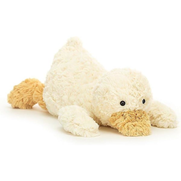 Søde And Udstoppede Dyr, Bløde Hvide And Plys Puder Kawaii Kramme Squishy And Plyslegetøj Gaver til Børn Jul Valentinsdag