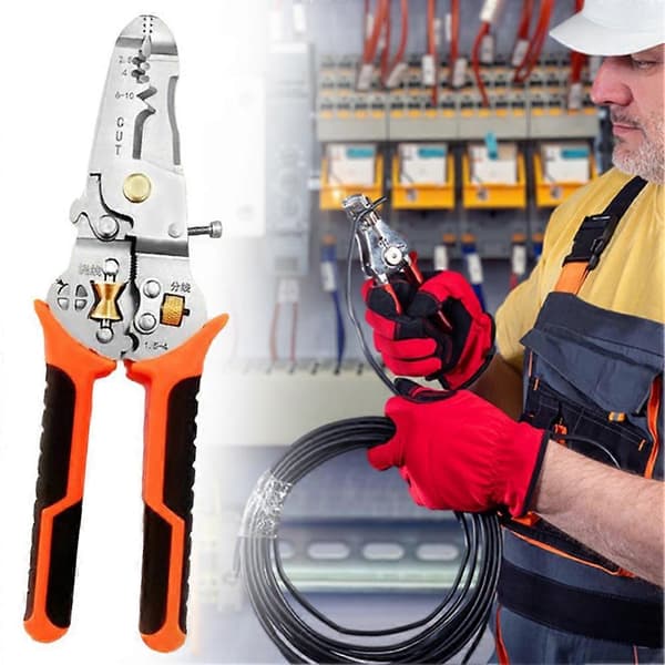 Ultimates 10 i 1 Kabelstripper Super 2-12mm Kabelstripper til Kabelprojekter