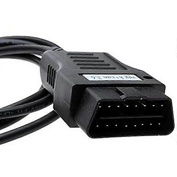 VAG K+CAN COMMANDER 3.6 OBDII OBD2 USB Diagnostikkabel K CAN Kodläsare VAG 3.6 Diagnostiska Skanningsverktyg Odometer Korrigering ST1M378