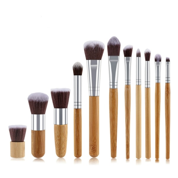 Topp 11-pack naturliga bambu set WithBag