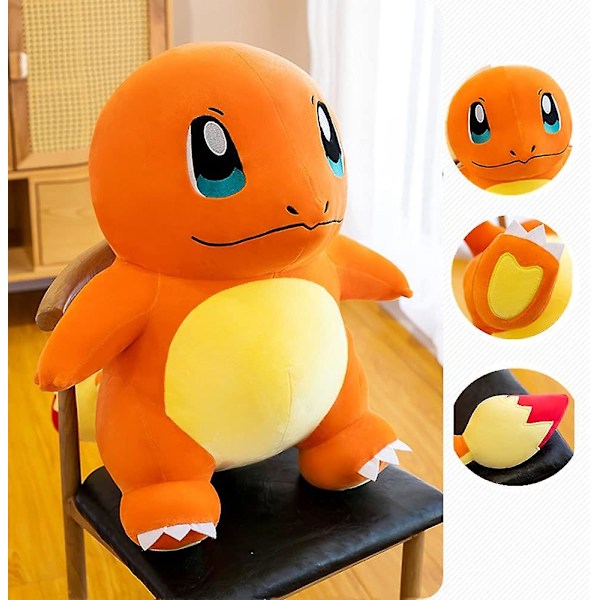 Pokémon Charmanderlush Gosedjur Dinosaurie Plyschleksak (20 cm)