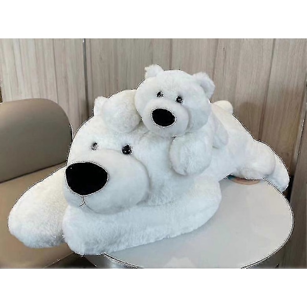 Vektet Angst Dinosaur Plysj Leketøy Kastepute/søt Dinosaur Utstoppede Dyr Dukke For Gutter Jenter-utmerket polar bear 70cm 27.5 inch