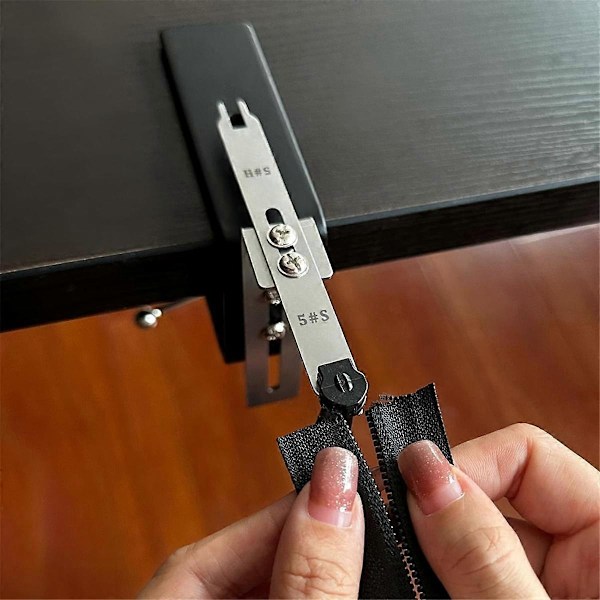 Glidelås Jig Slidere, Rask Glidelås Jig Slider, Glidelås Slidere Trekker i Rustfritt Stål, For Klesbutikk Hjem, Kjole, Kåpe