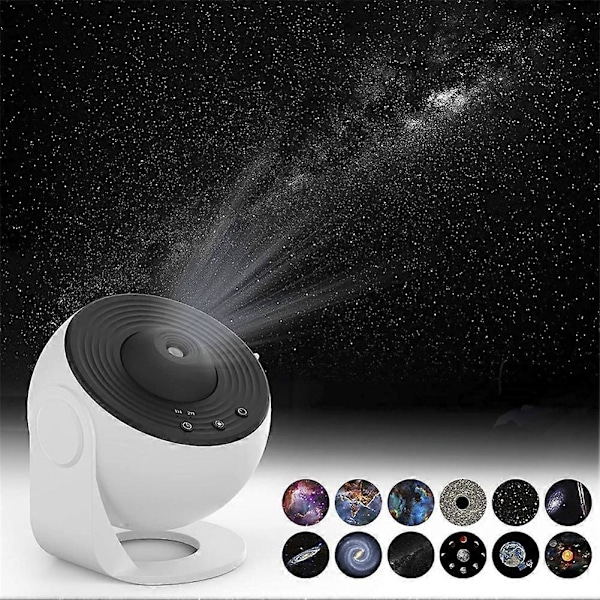 Nattlys Galaxy Projektor Stjerneklare Himmel Projektor