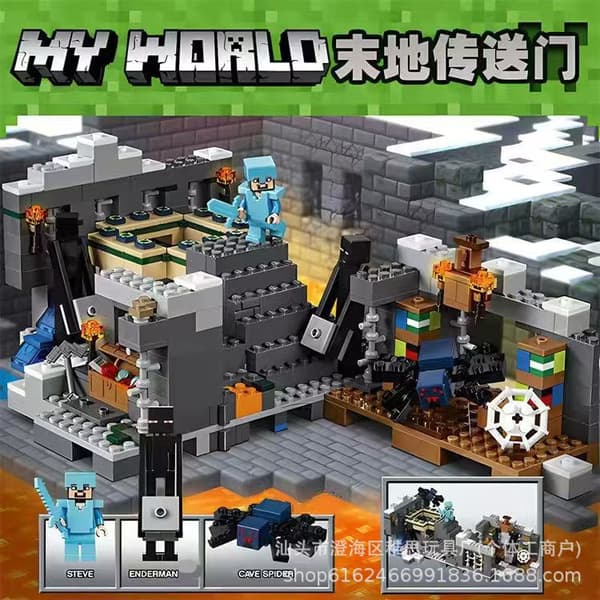 End-portaali setti Minecraft Minecraft -sarja