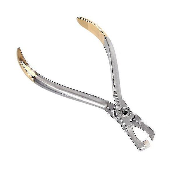 Tandtang, ortodontisk bøjekorrektionstang, klemme i rustfrit stål, tandlægeartikler, 1 stk.