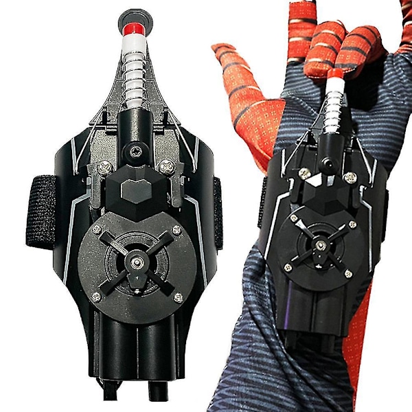 Spider-nett Skytespill Web Launcher Streng Skytespill Leke, Superhelt Rollespill, Tau Launcher, USB Lading Gaver