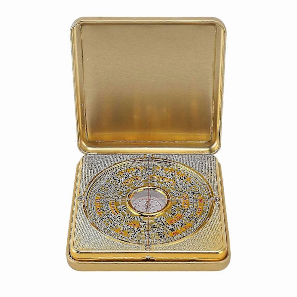 2024 Feng Shui Luo Pan Rautainen Tarkka Käännettävällä Kannella Feng Shui Kompassi Asuntojen Feng Shuin Opiskeluun S - HZ