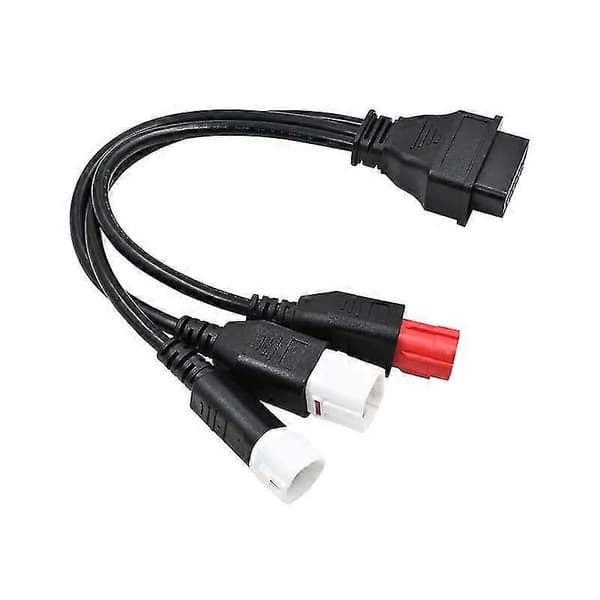 Diagnostisk kabel OBD fejlkodelæseradapter til Yamaha 3, 4 og 6 ben Honda