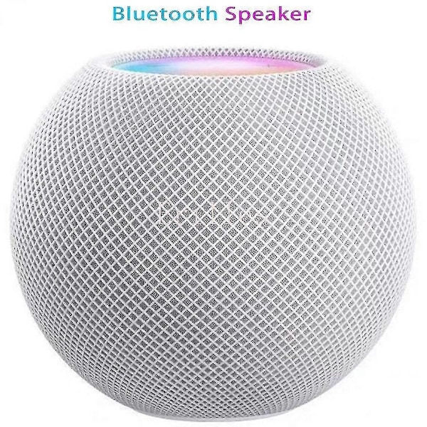 Passar Apples nya Bluetooth-högtalare Mini Smart Bluetooth Smart Bluetooth Subwoofer | Portabla högtalare (vit)