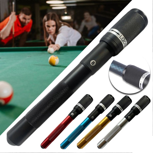 Snooker Pool -keppien jatko-osa, kompakti snooker-keppien jatkovarsi, keppien päätyjatkeadapteri pelaajalle