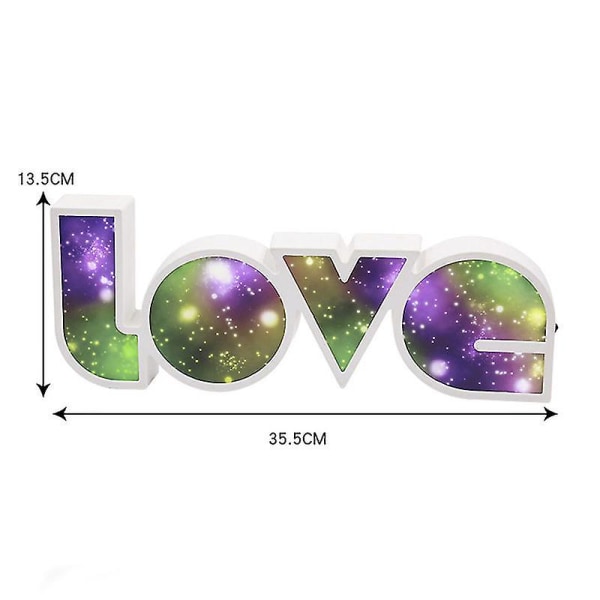 Confession Light Led Letters Love Neon Light Proposal Ins Wind Light Box A