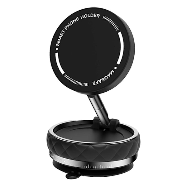 Magnetisk Vakuum Biltelefonholder 360 Graders Rotasjon Sammenleggbar Biltelefonfeste for Alle Telefoner