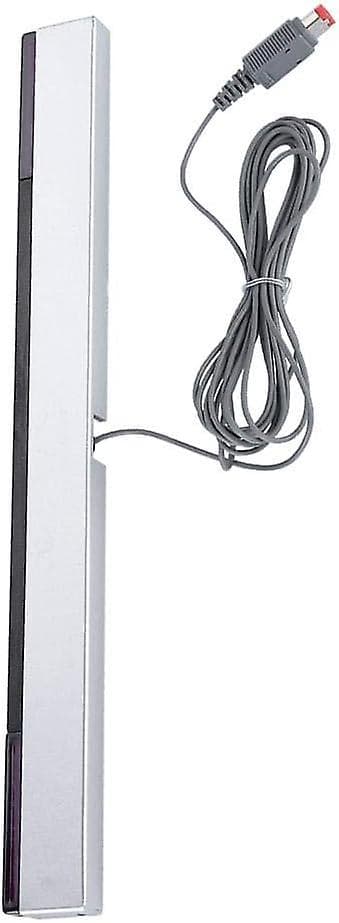 Sensor Bar for Wii-system, kablet infrarød strålesensor Bar kablet mottaker og stativ for Wii-konsoll