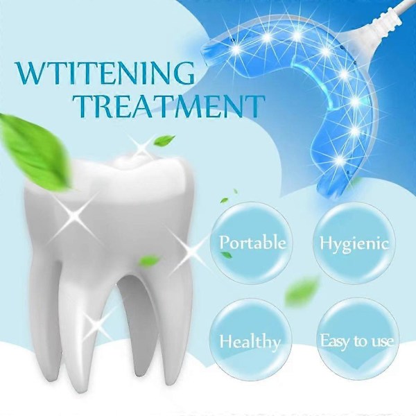 Mundsår Kur Lindring Gingivitis Terapi Led Blåt Lys Terapeutisk Apparat
