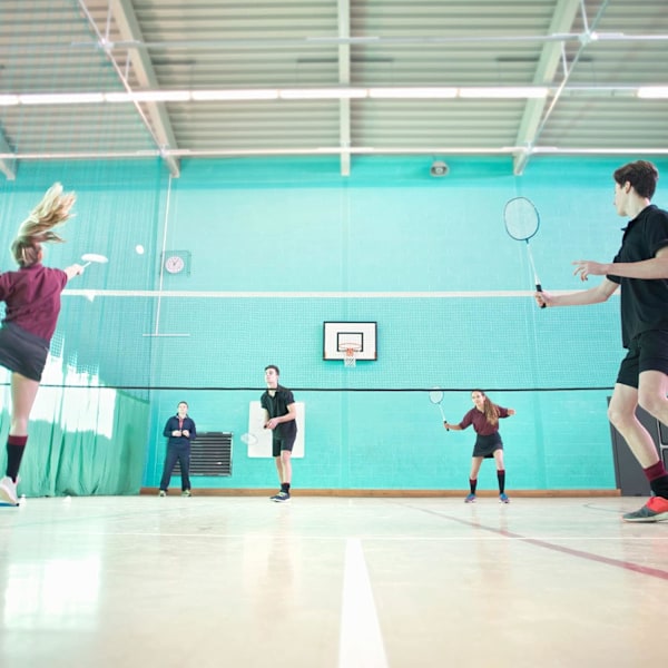 Badmintonnet, badmintonbane net alternativ, egnet til udendørs indendørs strand baghave