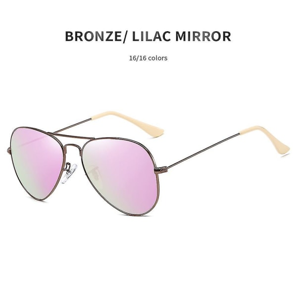 Klassiske solbriller for menn og kvinner Rb Pilot Toad Mirror Solbriller Metal Polarized Night Vision Goggles 1