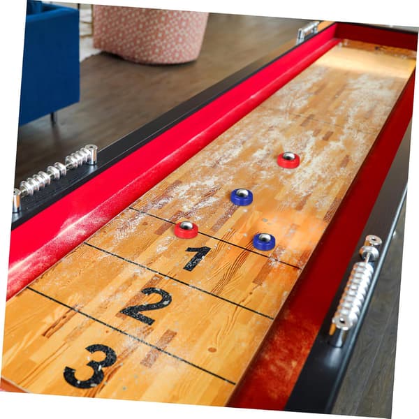 Mini shuffleboard shuffleboardkulor fritt glidande shuffleboardbollar rullande utrustning