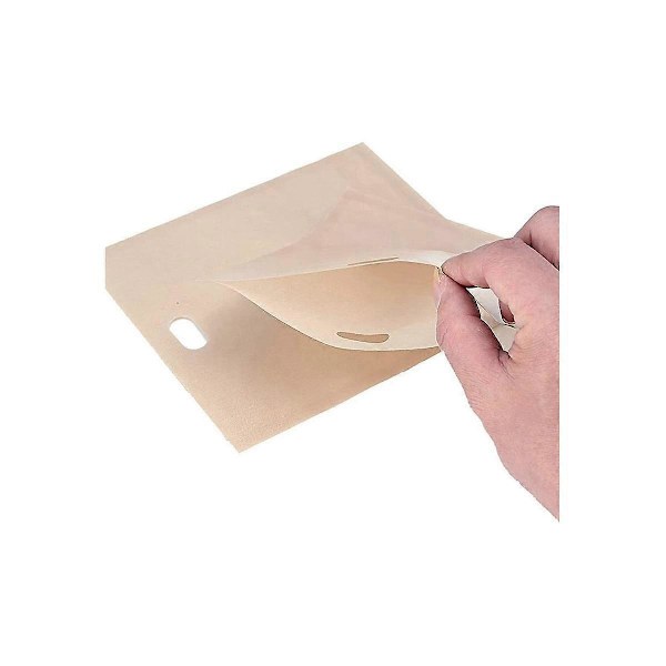15 stk. Toasterposer Genanvendelige til Grillede Ostesandwiches Non-Stick, Toasterpose til Sandwiches