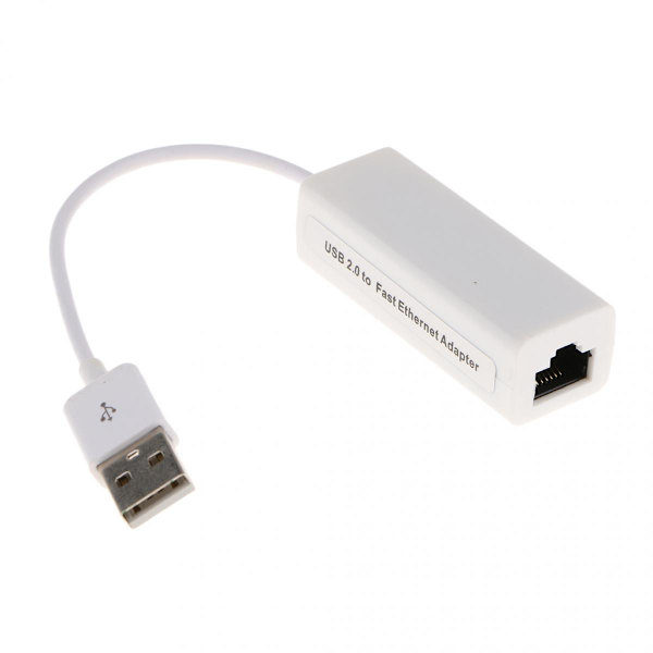 Ethernet LAN-nätverksadapterkort USB 2.0 till RJ-45 100Mbps-adapter