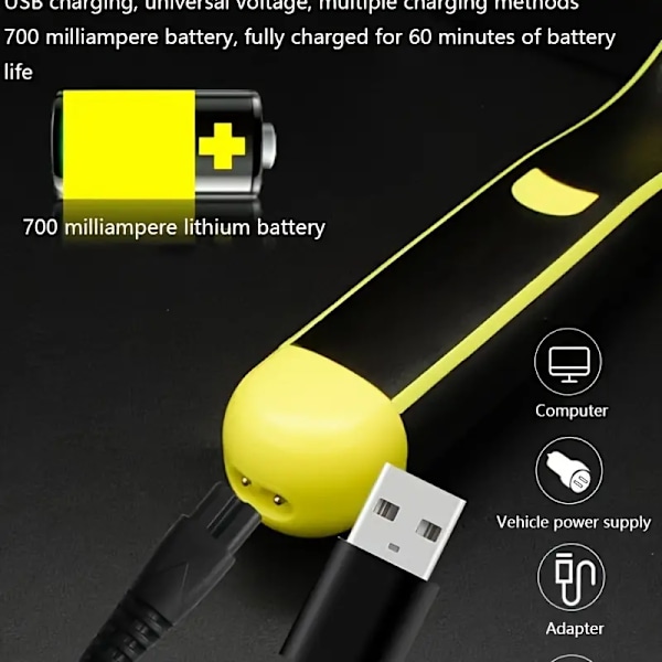 36 V Ladattava koko vartalon märkä- ja kuivahöylä miehille - USB-lataus, nikkeliparisto, mekaaninen parranajo sileälle iholle - turvallinen ja kätevä trimmaus