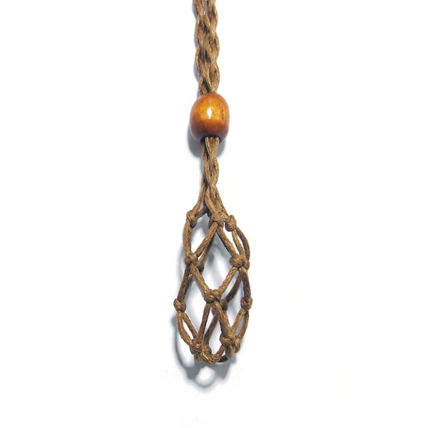 3pcs Necklace Cord Empty Stone Holder Crystal Necklace