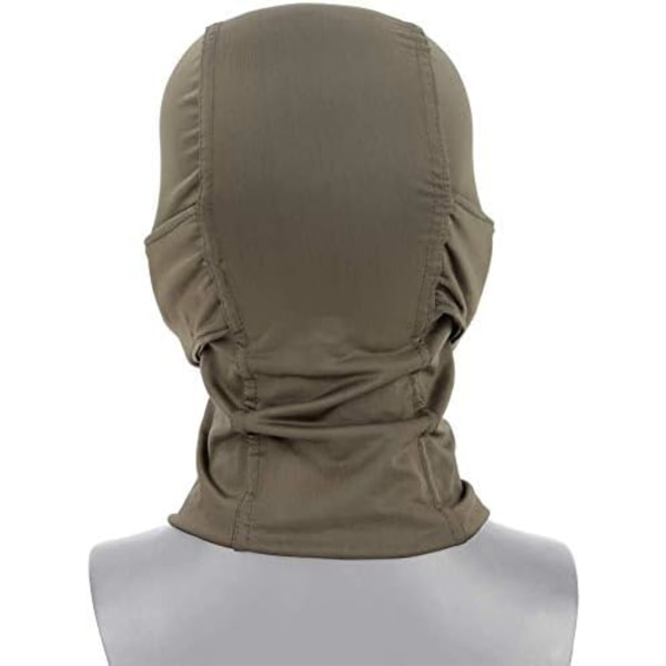 Pustende Balaclava Mesh Maske Ninja Stil Full Face Airsoft Maske Vindtett Sykkelhodeplagg