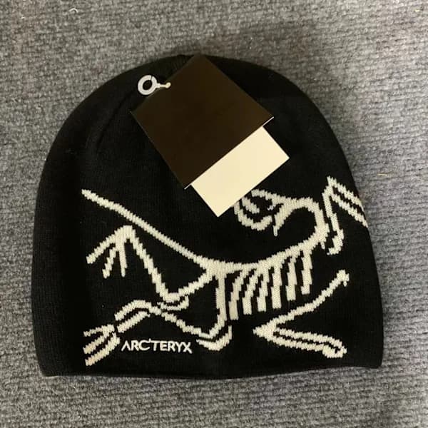 ARC'TERYX Herrkeps Casual Varm Vintermössa Skidemössa Ljusgrå