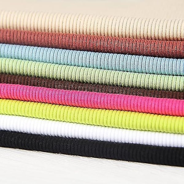 Ermeløs tanktopp for kvinner, tettsittende scoop-hals ribbestrikket basic cami-skjorte stor