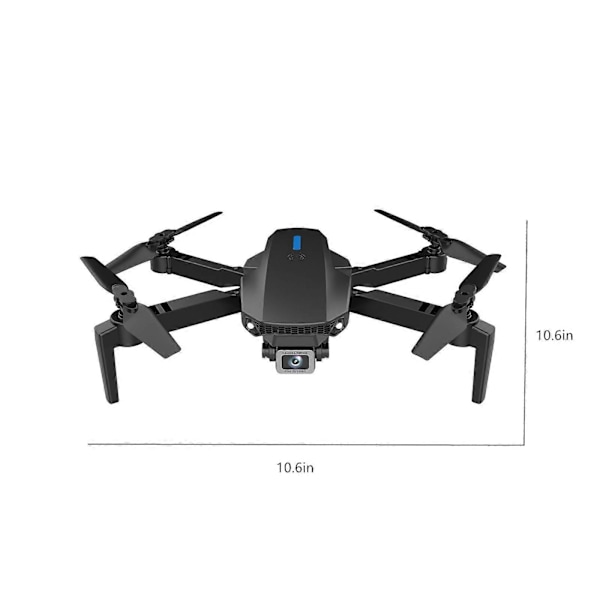 Drone med kamera Fpv Drone med 1080P kamera 2.4G Wifi Fpv Rc Quadcopter med hodeløs modus, følg meg, høydehold